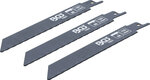 Jeu de lames de scie sabre pour metaux pour art. 7367 3 pcs