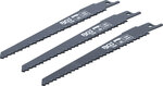 Jeu de lames de scie sabre pour bois pour art. 7367 3 pcs