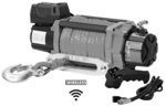 Treuil 12V 8164 kg câble synthetique 22m telecommande sans fil