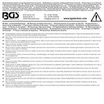 Outil de blocage du volant d’inertie pour moteurs Mercedes-Benz M133, M270, M607, M651