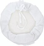 Capot de polissage avec lacets de fermeture Ø 175 mm