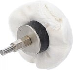 Tete de polissage forme de champignon empreinte six pans male (1/4)
