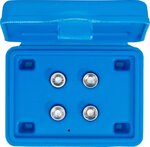 Ensemble de prises Pentagon Unite hexagonale externe de 12 mm 4 pieces