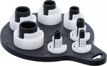 Kit de clips pour demontage tuyau de climatisation 7 pieces