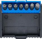 Jeu de cles coudees pour six pans interieurs defectueux 1,5 - 6 mm 7 pieces