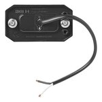 Feu de gabarit lateral 12/24V orange 80 x 44 mm LED