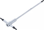 Jeu de tournevis avec poignee en T coulissante profil T (pour Torx) T10 - T50 9 pcs