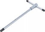 Jeu de tournevis avec poignee en T coulissante six pans femelle 2 - 10 mm 8 pcs