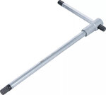Jeu de tournevis avec poignee en T coulissante six pans femelle 2 - 10 mm 8 pcs