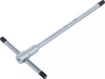 Jeu de tournevis avec poignee en T coulissante six pans femelle 2 - 10 mm 8 pcs