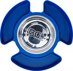Bol magnetique avec 3 plateaux en matiere plastique 150 mm