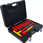 Jeu de douilles VDE Empreinte 12,5 mm (1/2) 10 - 24 mm 11 pieces
