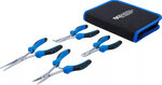 Jeu de pinces pour electronique extralongues 4 pcs