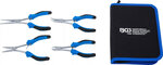 Jeu de pinces pour electronique extralongues 4 pcs