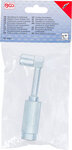 Accessoire de lubrifiant pour presse a graisse coude 90°