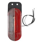 Feu de largeur LED rouge/blanc gauche