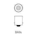 Ampoule voiture 12V 4W BA9s X10 piece