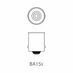 Ampoule voiture 12V 5W BA15s x10 piece