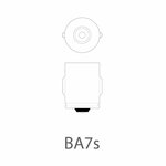 Ampoule pour voiture 12V 2W BA7s x10 piece