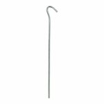 Piquet de tente 22cm metal avec oeil ouvert