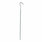 Piquet de tente 25cm metal avec oeil ouvert