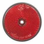 Reflecteur rouge 60mm fixation a vis