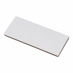 Reflecteur orange 82x36mm autocollant