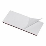 Reflecteur rouge 82x36mm autocollant