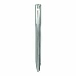 Piquet de tente 22cm metal demi-rond