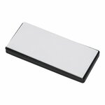 Reflecteur rouge 85x39mm autocollant avec plaque de base