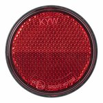 Reflecteur rouge 60mm avec boulon de 5mm
