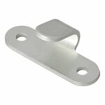 Crochet de corde metal 65x27mm coude