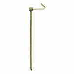 Goupille de roche 21cm en metal avec crochet