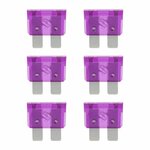 Fusibles standard 3A violet 6 pcs sous blister