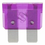 Fusibles standard 3A violet 6 pcs sous blister