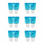 Fusibles standard 15A bleu 6 pcs en blister