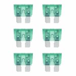 Fusibles standard 30A vert 6 pcs en blister