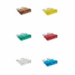 Fusibles standard assortis 6 pcs en blister