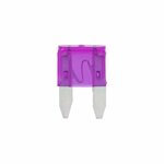 Fusibles mini 3A violet 6 pcs en blister