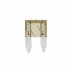 Fusibles mini 5A marron clair 6 pcs en blister