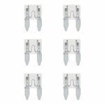 Fusibles a lame mini 25A neutre 6 pcs en blister