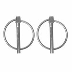 Goupille de verrouillage 4,5 mm avec anneau 2 pieces sous blister