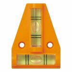 Niveau a bulle pyramide avec aimant sur carte