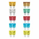 Fusibles standard assortis 10 pieces sous blister