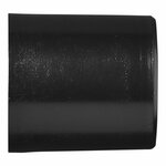Tube de drainage piece de reduction dia 28 mm a dia 17 mm PE noir