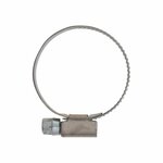 Collier de serrage pour tuyau 25-40mm, A4 acier inoxydable AISI 316