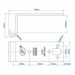 Contre-piece pour tendeur SPP Z-07