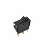 Interrupteur a bascule LED rouge 12V 24V-max. 10A sous blister