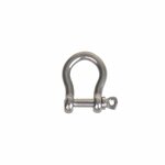 Fermoir a harpe court 5mm, A4 acier inoxydable AISI 316, 1.000 daN
