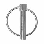 Goupille de verrouillage 10mm avec anneau 2 pieces sous blister